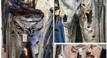 La ropa que botaste en realidad estaba nueva