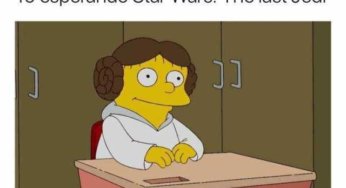 Aquí esperando la nueva Star Wars