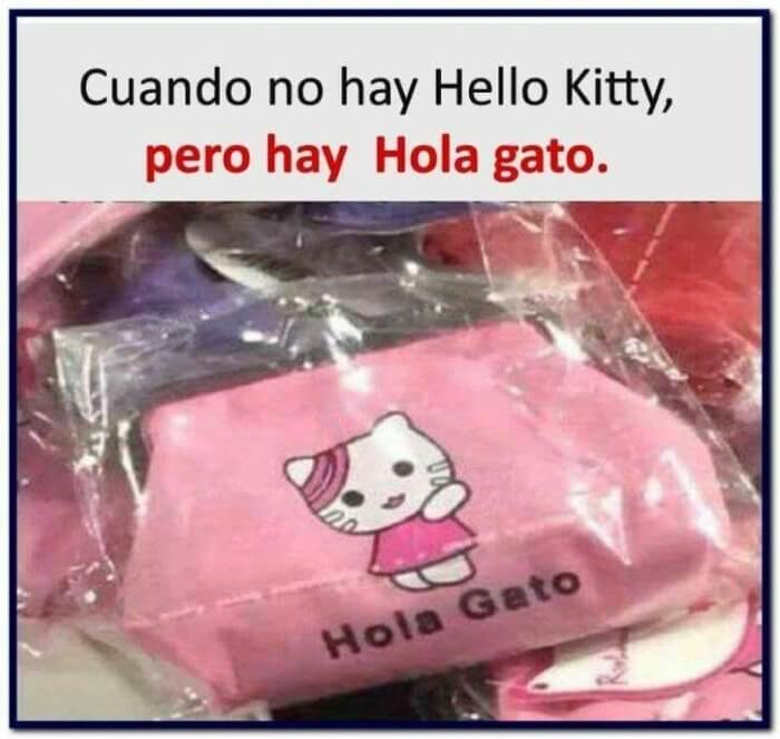 Cuando no hay Hello Kitty
