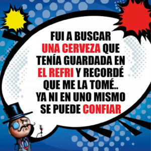 Uno ya no puede confiar en nadie