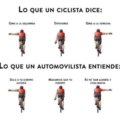 Lo que un ciclista dice