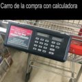 Carro de compra con calculadora
