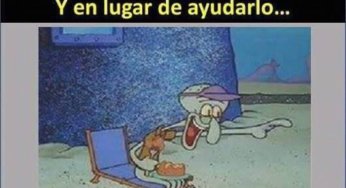 Cuando tu amigo se cae