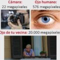 Camara vs ojo humano