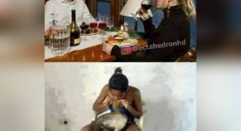 Comiendo con el novio vs comiendo sola