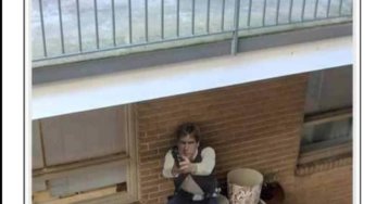 He salido y casi me muero