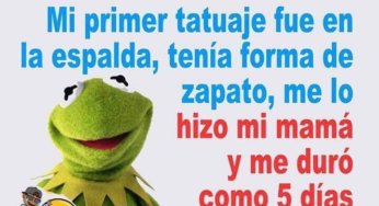 Mi primer tatuaje fue en la espalda