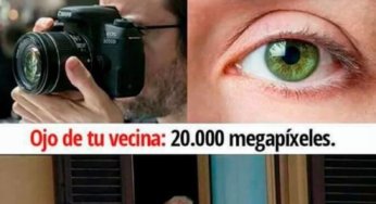 Cámara vs ojo humano