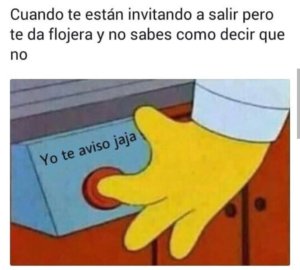 Cuando te invitan a salir