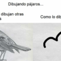 Dibujando pájaros