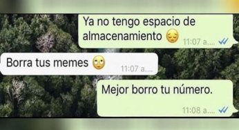 Ya no tengo espacio