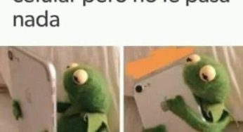 Cuando se te cae el celular