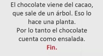 El chocolate