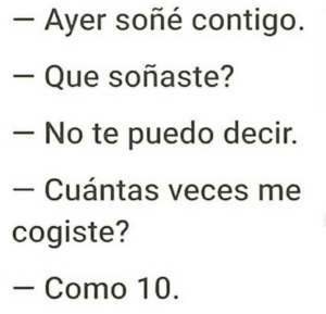 Ayer soñe contigo