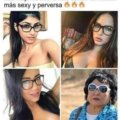 Las mujeres con lentes